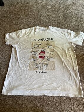 Abercrombie champagne tee